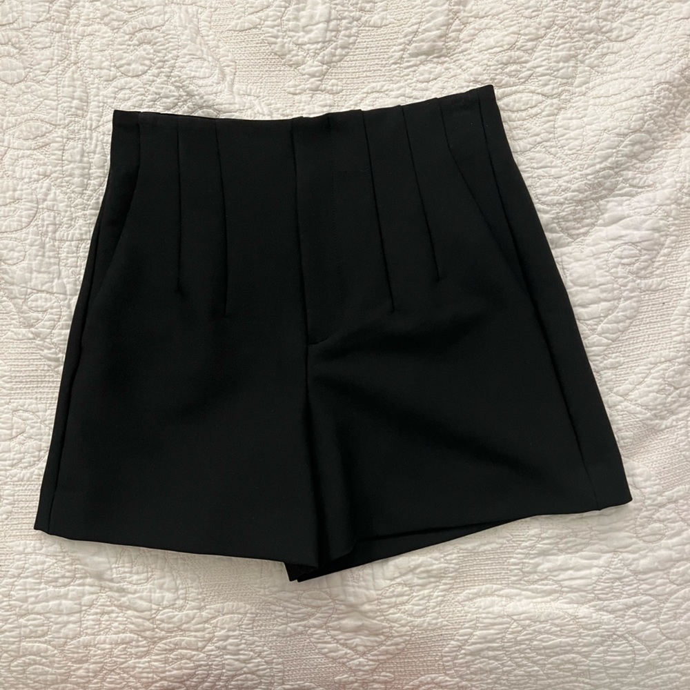 Zara High Waisted Bermuda Skort